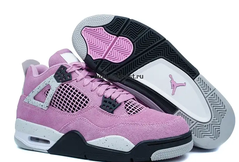 Jordan TO 4 READY PK RETAIL SHIP “Orchid” Air MATERIALS Jordan GOD 0504